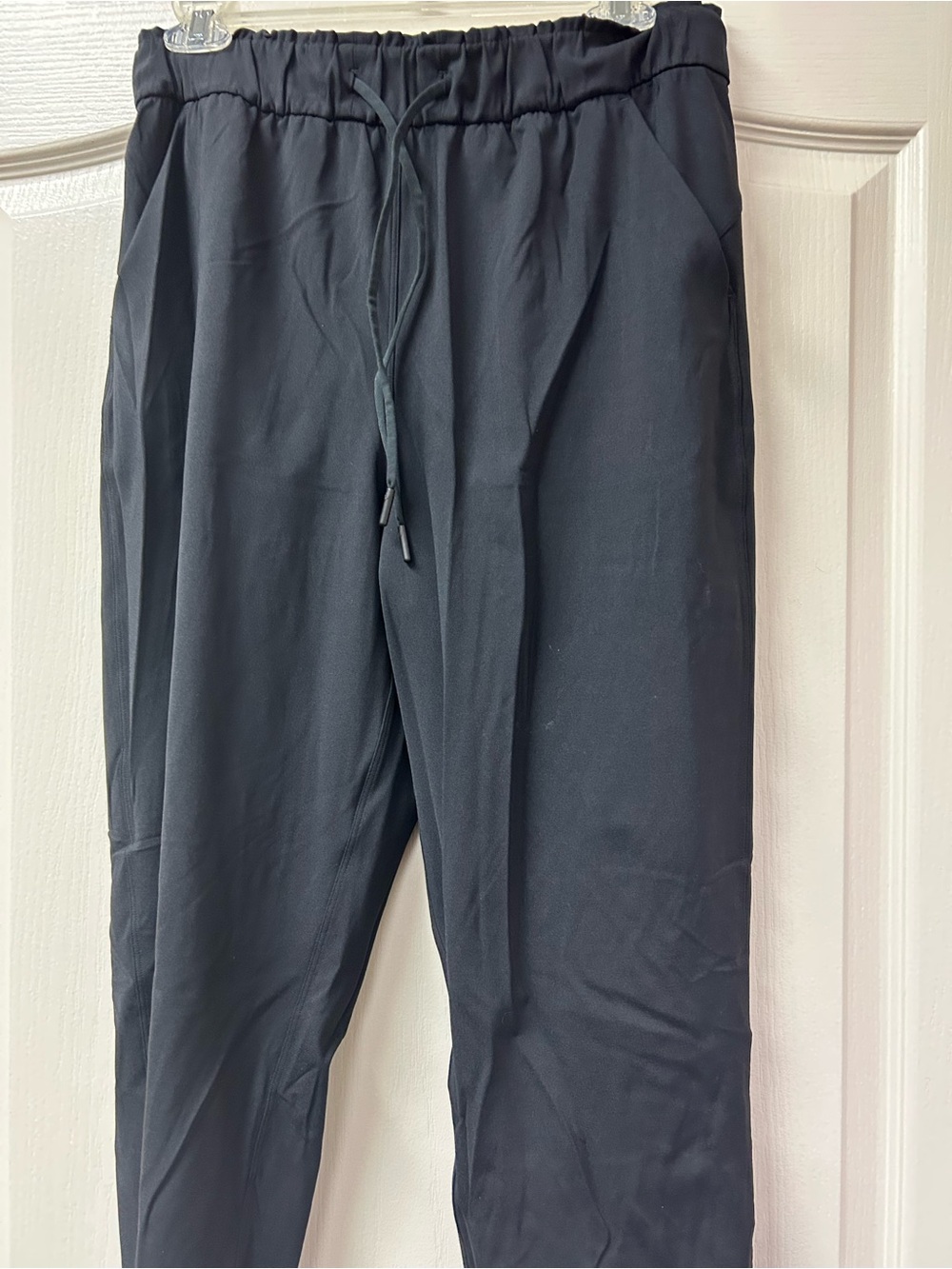 lululemon athletica Black Drawstring Track Joggers